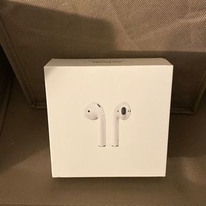 AirPods box only with detail papers